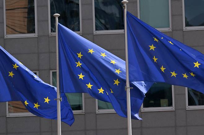 유럽연합기. (사진=AFP)
