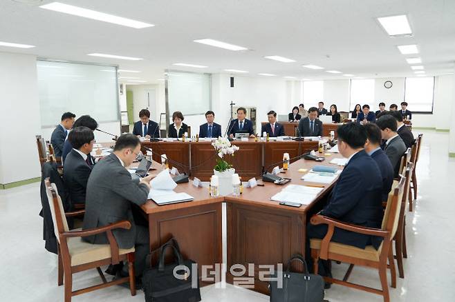 8일 오전 서울 강남구 논현로 법무사회관 7층 대회의실에서 개최된 ‘제7회 등기제도정책협의회’ 모습 (사진=대한법무사협회)