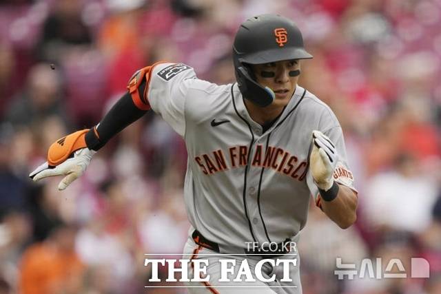 8일(한국시간) 시카고 컵스전서 무안타에 그친 이정후는 타율이 .301로 크게 떨어졌다. /AP.뉴시스