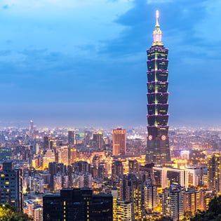 대만 타이베이시 신이구 모습. 대만관광청