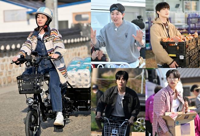 예능 ‘가는정 오는정 이민정’ 이민정, 붐, 안재현, 김정현, 김재원 (제공: KBS 2TV)