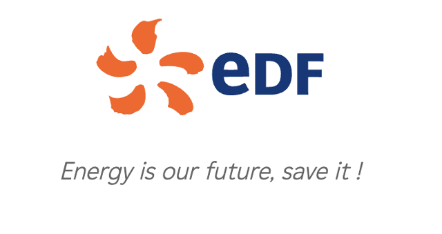 프랑스전력공사(EDF) 로고. EDF 홈페이지 캡처