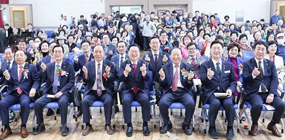 대전시는 8일 대전시 노인복지관에서 ‘제53회 어버이날 기념행사’를 개최했다.[사진=대전시]