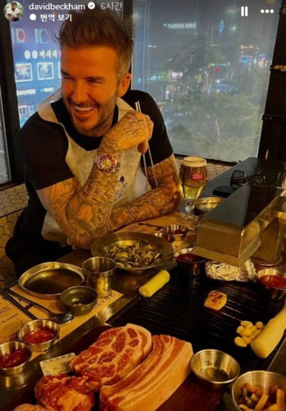 데이비드 베컴 SNS