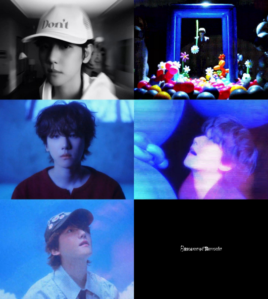 백현이 신보의 두 가지 콘셉트를 모두 오픈했다.사진=INB100