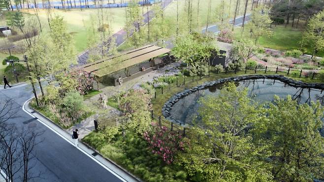 서울 보라매공원 일대에서 개최예정인 '2025 서울국제정원박람회' 기업정원 조감도 일부 /사진제공=서울시