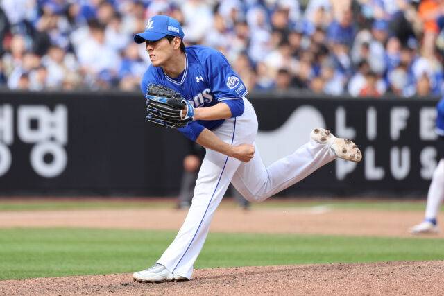 삼성 라이온즈 김재윤./삼성 라이온즈