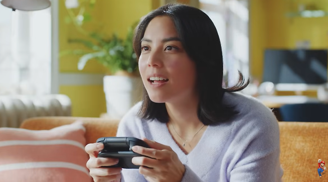 닌텐도 스위치2. [한국닌텐도 공식 유튜브 채널 캡처]