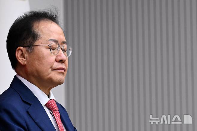 [서울=뉴시스] 국회사진기자단= 홍준표 전 대구시장. 2025.04.29. photo@newsis.com