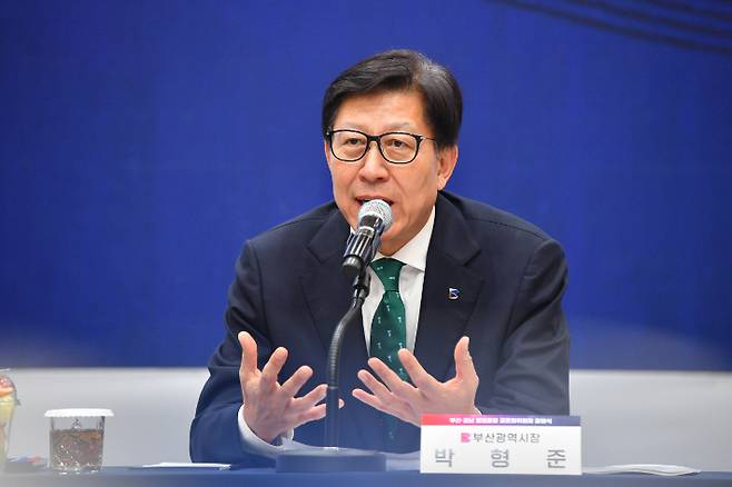 박형준 부산시장.  부산시 제공