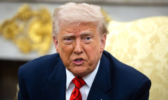 도널드 트럼프 미국 대통령. EPA연합뉴스