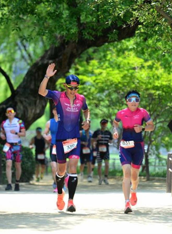 대구광역시장배 전국 철인3종 경기대회 모습 ⓒ대구시