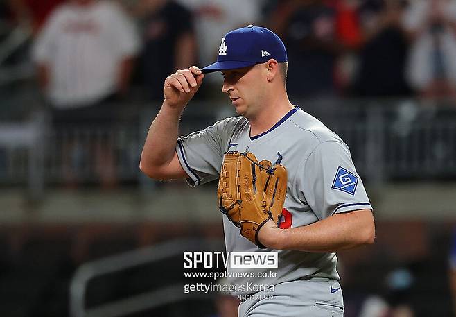 ▲ LA다저스 투수 에반 필립스. 오른쪽 팔꿈치 불편을 이유로 15일 짜리 부상자 명단에 8일 올랐다.