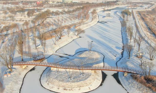 겨울의 창포원.