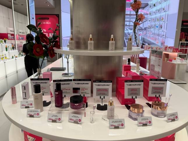 와이레스가 선보이고 있는 듀프./사진=윤서영 기자 sy@