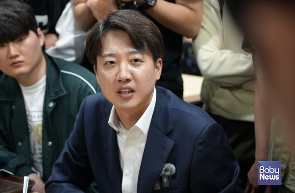 이준석 개혁신당 대선 후보. ⓒ개혁신당