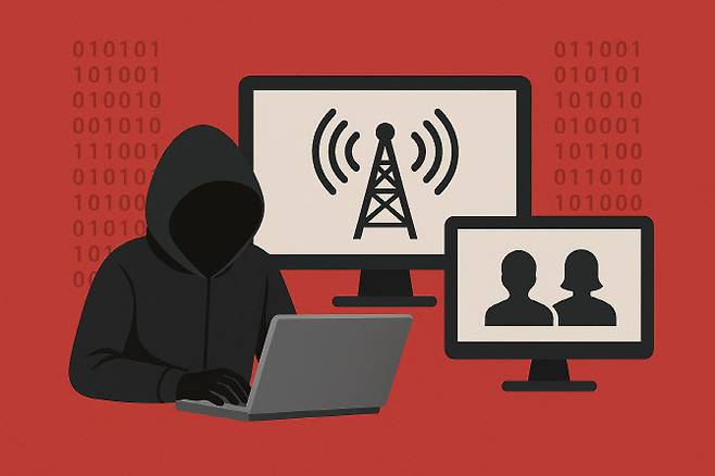 해커 관련 이미지(사진=생성형AI 서비스)