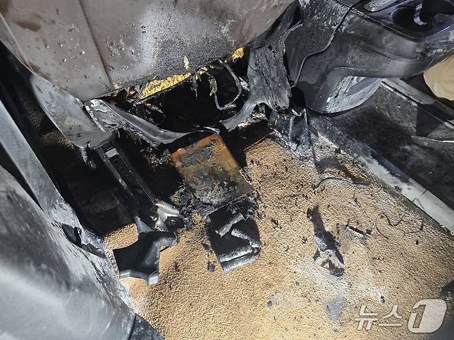 화재현장(경기도소방재난본부 제공.재판매 및 DB금지)