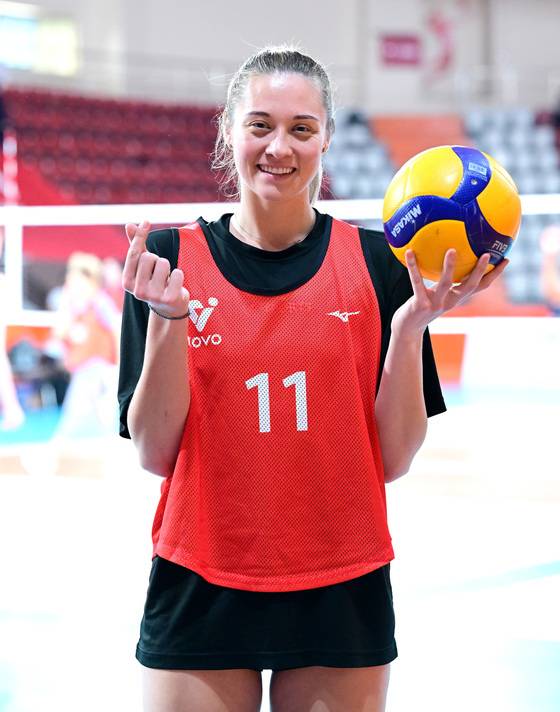 4년 만에 V리그로 돌아오는 레베카 라셈(흥국생명). (KOVO 제공)