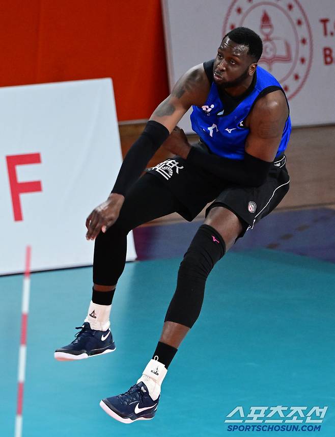 한국전력이 뽑은 에반스. 사진제공=KOVO