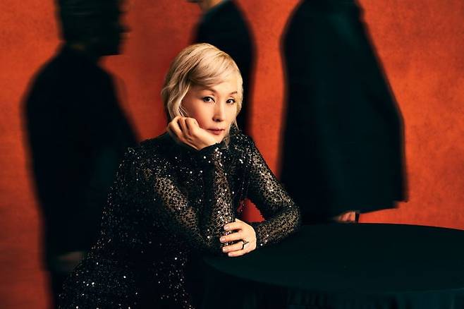 국립극단 박정희 예술감독이 직접 연출하는 '헤다 가블러'의 '헤다' 역 배우 이혜영. /국립극단