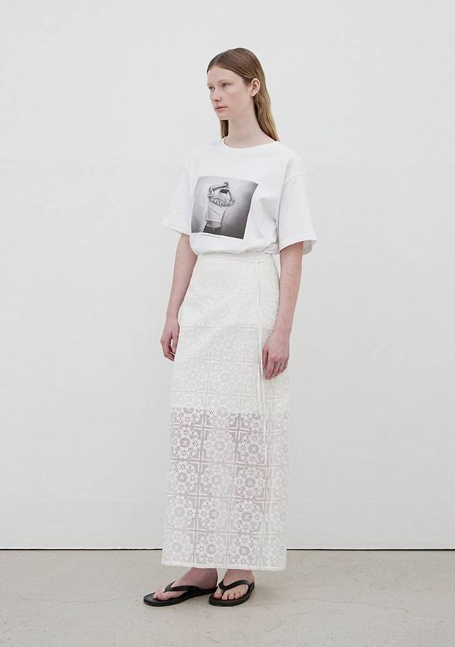 르바 '크로셰 레이스 스커트'