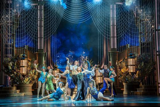 A scene from the Broadway production of ″The Great Gatsby,″ produced by Korean producer Shin Chun-soo of OD Company [OD COMPANY]