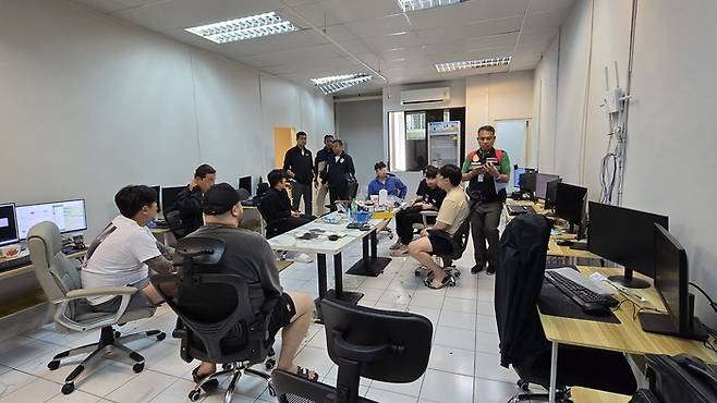 현장 검거 당시 모습. [서울경찰청]