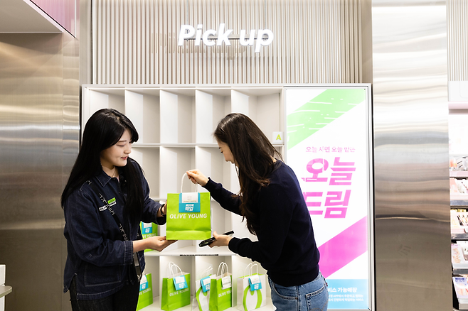 올리브영 퀵커머스 서비스 ‘오늘드림’ <사진=올리브영>