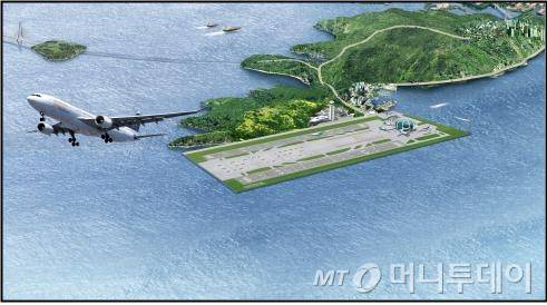 가덕도 신공항 조감도