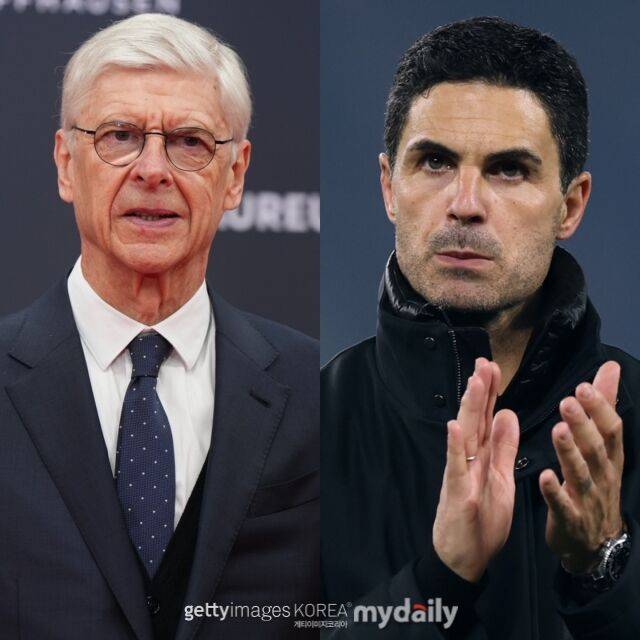아르센 벵거, 미켈 아르테타./게티이미지코리아