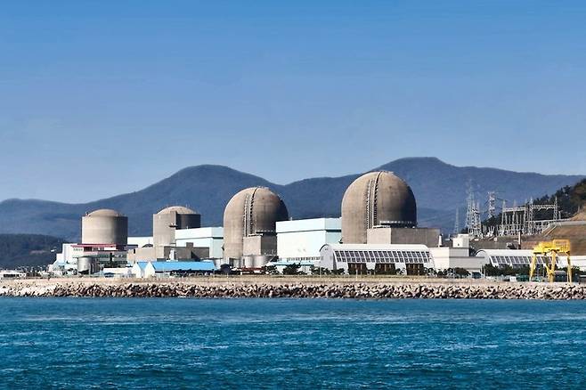 고리원자력발전소. [연합]