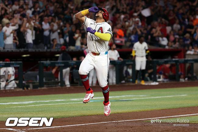 [사진] 애리조나 가브엘 모레노. ⓒGettyimages(무단전재 및 재배포 금지)