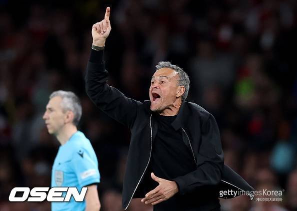 [사진] 루이스 엔리케 감독 ⓒGettyimages(무단전재 및 재배포 금지)