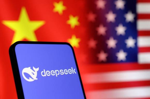 중국 인공지능(AI) 서비스 업체 딥시크(Deepseek) 이미지. 로이터 연합뉴스