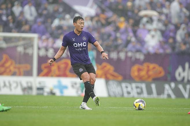 FC안양 김정현. 프로축구연맹 제공