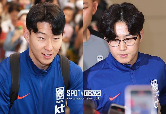 ▲ 손흥민과 이강인 ⓒ 곽혜미 기자