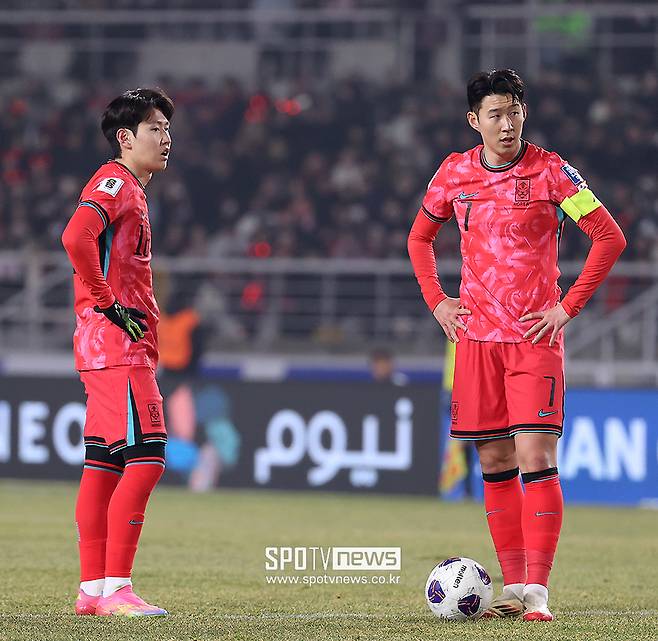 ▲ 이강인 손흥민 ⓒ곽혜미 기자