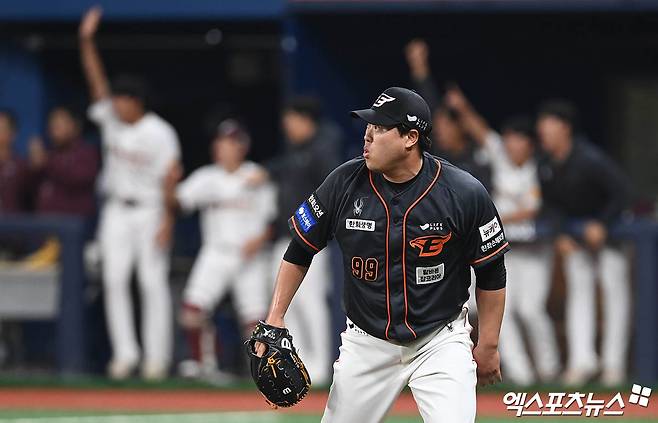 지난해 4월 5일 고척 키움 히어로즈전에서 4.1이닝 9실점으로 패전투수가 됐던 한화 이글스 류현진. 사진 엑스포츠뉴스 DB