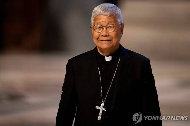 유흥식 추기경 [로이터 연합뉴스 자료사진. 재판매 및 DB 금지]