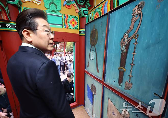 이재명 더불어민주당 대통령 후보. (공동취재) 2025.5.10/뉴스1 ⓒ News1 이재명 기자