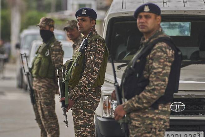 [스리나가르=AP/뉴시스]