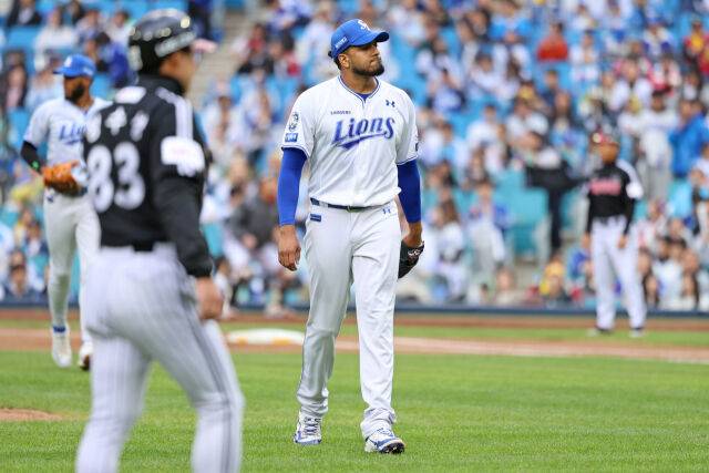 삼성 라이온즈 데니 레예스./삼성 라이온즈