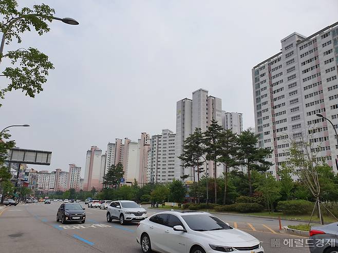 파주 운정신도시 야당동 내 한 아파트 단지의 모습. [헤럴드경제]