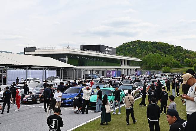 넥센타이어 스피드웨이 모터 페스티벌 현장. 사진 김학수 기자