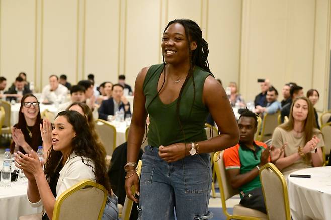 웨더링튼. /사진=한국배구연맹(KOVO) 제공