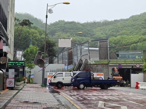 지난 9일 사고 현장 [촬영 김솔]