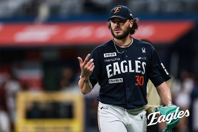 한화 폰세의 10일 경기 모습.  [한화 이글스 제공. 재판매 및 DB 금지]