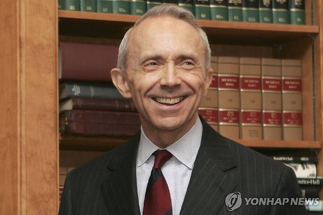 데이비드 수터 전 미국 연방대법관 [AP 연합뉴스 자료사진. 재판매 및 DB 금지]