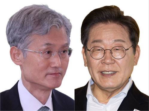 조희대 대법원장, 이재명 더불어민주당 대선 후보. (사진=연합뉴스)